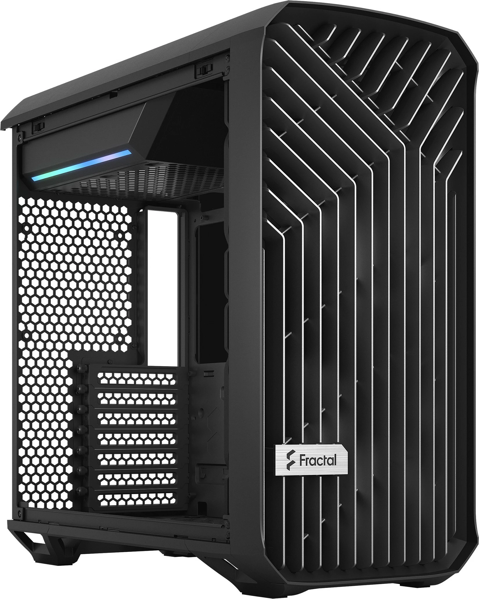 Kompaktno ohišje Fractal Design Torrent Compact, Tower, ATX/EATX/micro ATX/Mini-ITX, kaljeno steklo, črno