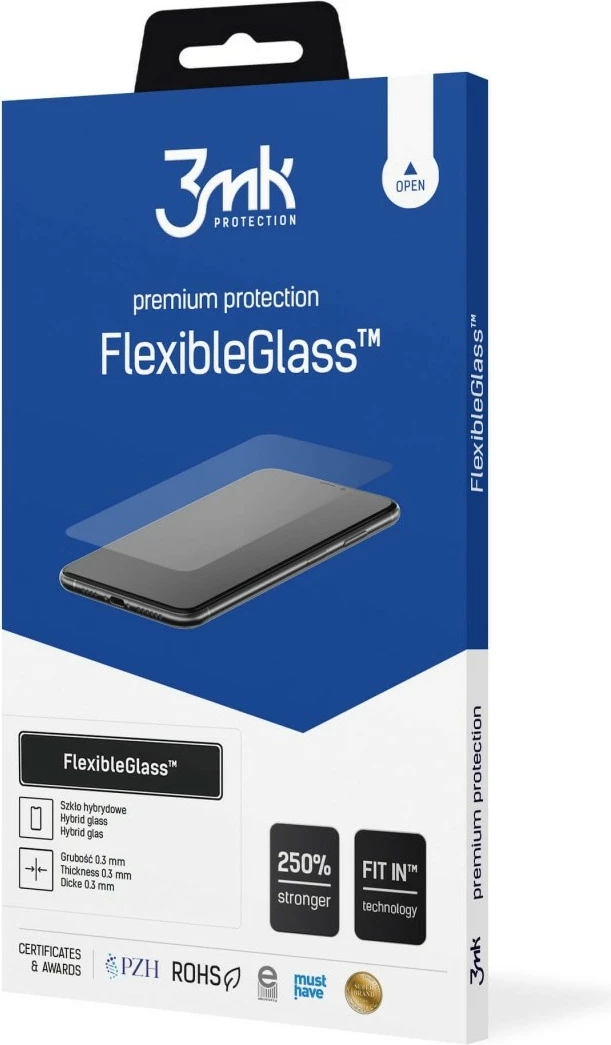 Hibridno zaščitno steklo 3MK FlexibleGlass za Motorola Moto G73 5G, prozorno