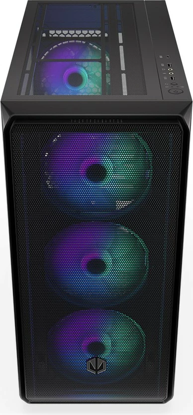 Midi tower ohišje Endorfy Arx 700 ARGB EY2A013, tempered glass, 4x ARGB ventilatorji, črno