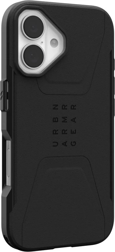 Zaščitni ovitek Urban Armor Gear Civilian za Apple, 6,1", črn