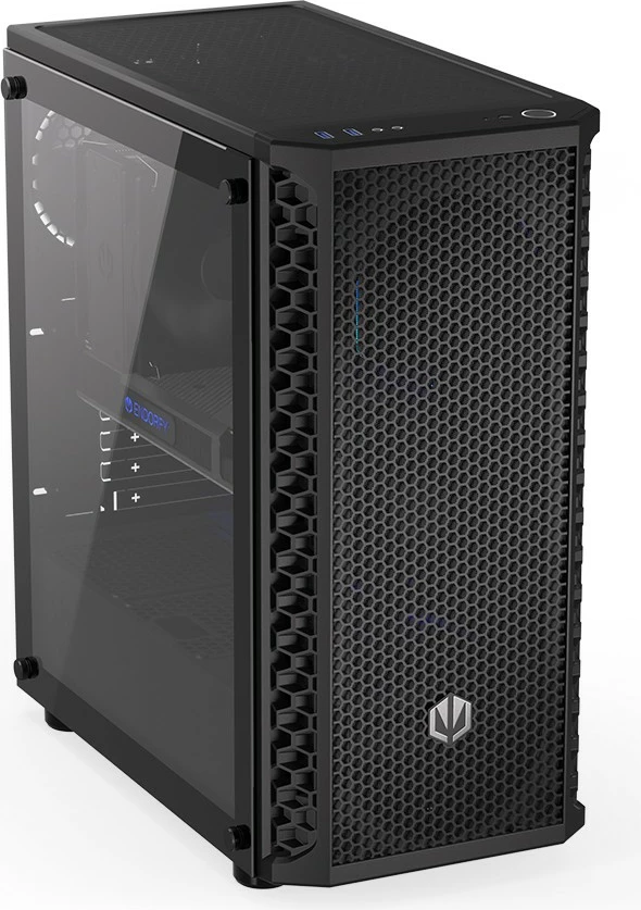 Midi tower ohišje s kaljenim steklom Endorfy Signum 300 Core, črna