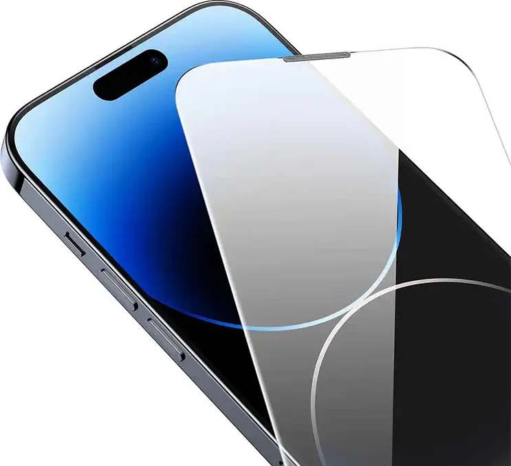 Zaščitno kaljeno steklo Baseus Corning za iPhone 14 Pro Max s filtrom proti prahu