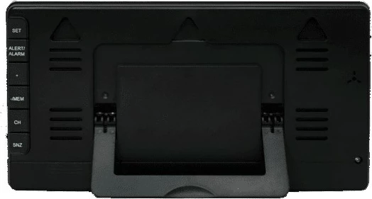 Vremenska postaja z alarmom Blaupunkt WS20BK, LCD, črna