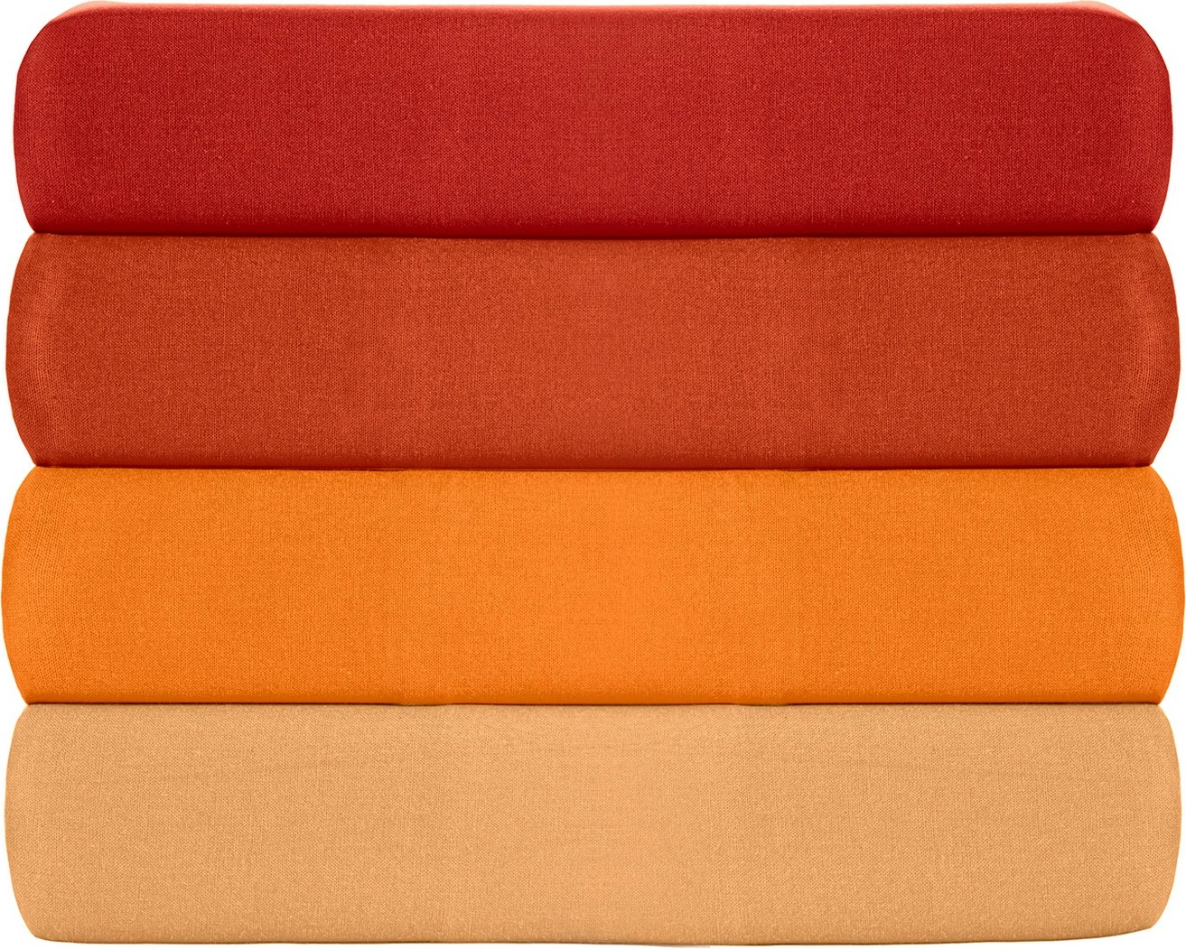 Prevleka za odejo Single XXL, ranforce 100% bombaž, rdeča, L'essentiel, 155x220 cm