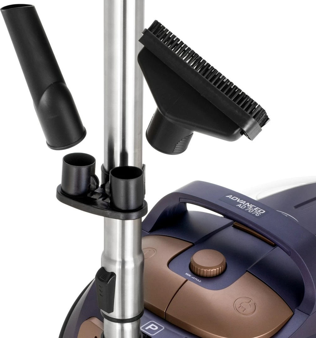 Sesalnik na kabel, brez vrečke, HEPA, vijoličen Adler AD 7076