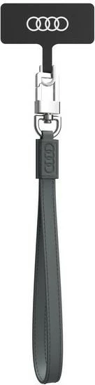 Trak za pametni telefon, Audi, univerzalen, 28 cm x 10 mm, ekološko usnje, siv