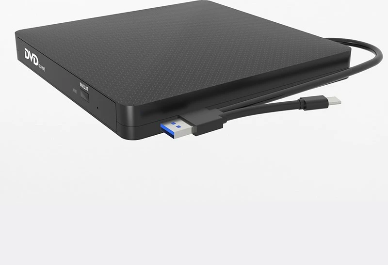 Zunanji DVD-RW iBOX IED03, USB 2.0, črn