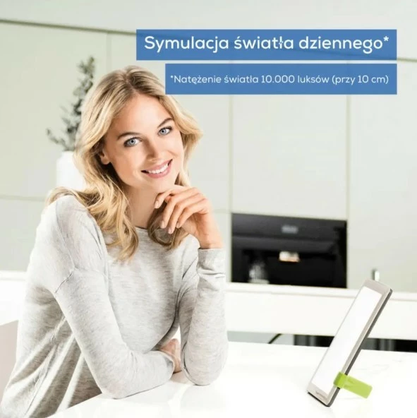 Svetilka dnevne svetlobe Beurer TL30, protidepresivna, 10.000 lux, bela/zelena