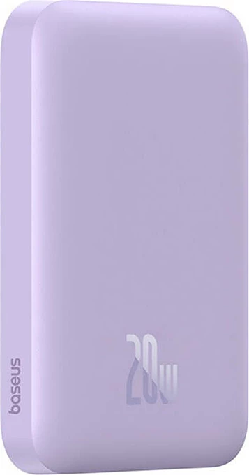 Magnetni mini powerbank 6000 mAh 20W, Baseus, vijoličen