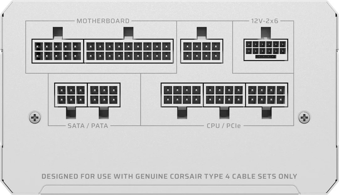 Napajalnik Corsair RMe Series RM1000e, 1000 W, 80 PLUS Gold, bel
