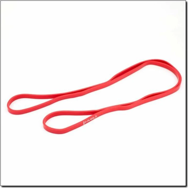 Elastični trak za vadbo HMS GU05, rdeč