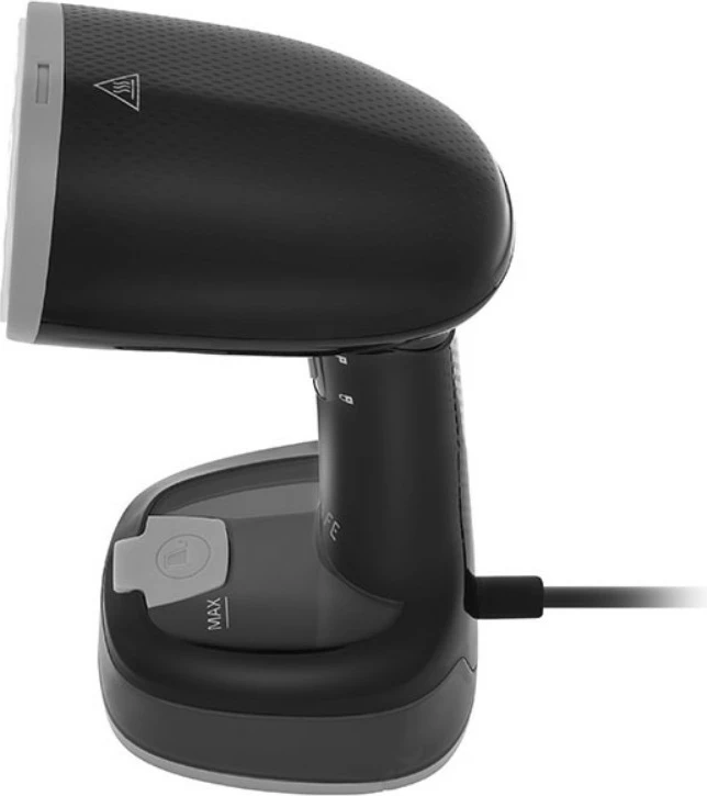 Parni likalnik Lafe EasySteam LAFZEL47580, 1600 W, izhod pare 15–25 g/min, rezervoar 140 ml, zložljiv ročaj, črn