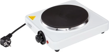 Enojna električna kuhalna plošča, Adler AD 6503, 1500 W, Ø185 mm, 5-stopenjska, bela