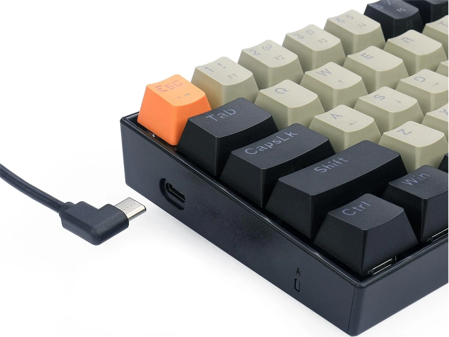 Kompaktna tipkovnica z žico Redragon K606 LAKSHMI, 61 tipk, rjava