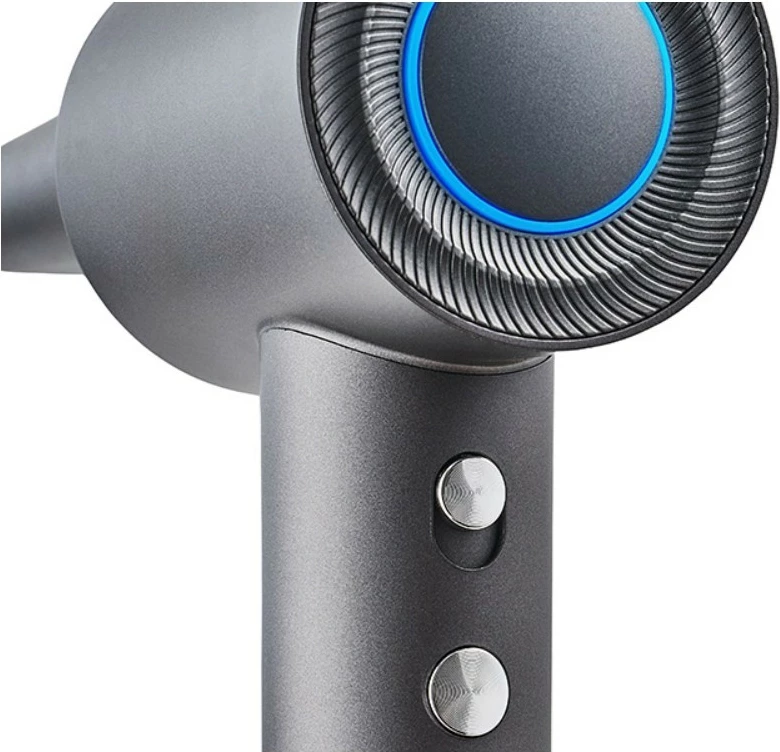 Sušilnik za lase Lafe Rapida (LAFSUS47461) BLDC 1600 W, 4 stopnje toplote, 2 hitrosti, ionizacija, turbo, hladni sunek, z nastavkom koncentrator, grafit