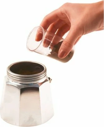 Ročni mlinček za kavo Bialetti Premium, inox, črn