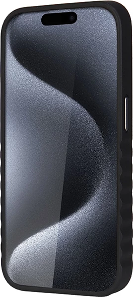 Ovitek iz umetnega usnja z MagSafe za iPhone 15 Pro, Audi, rdeč