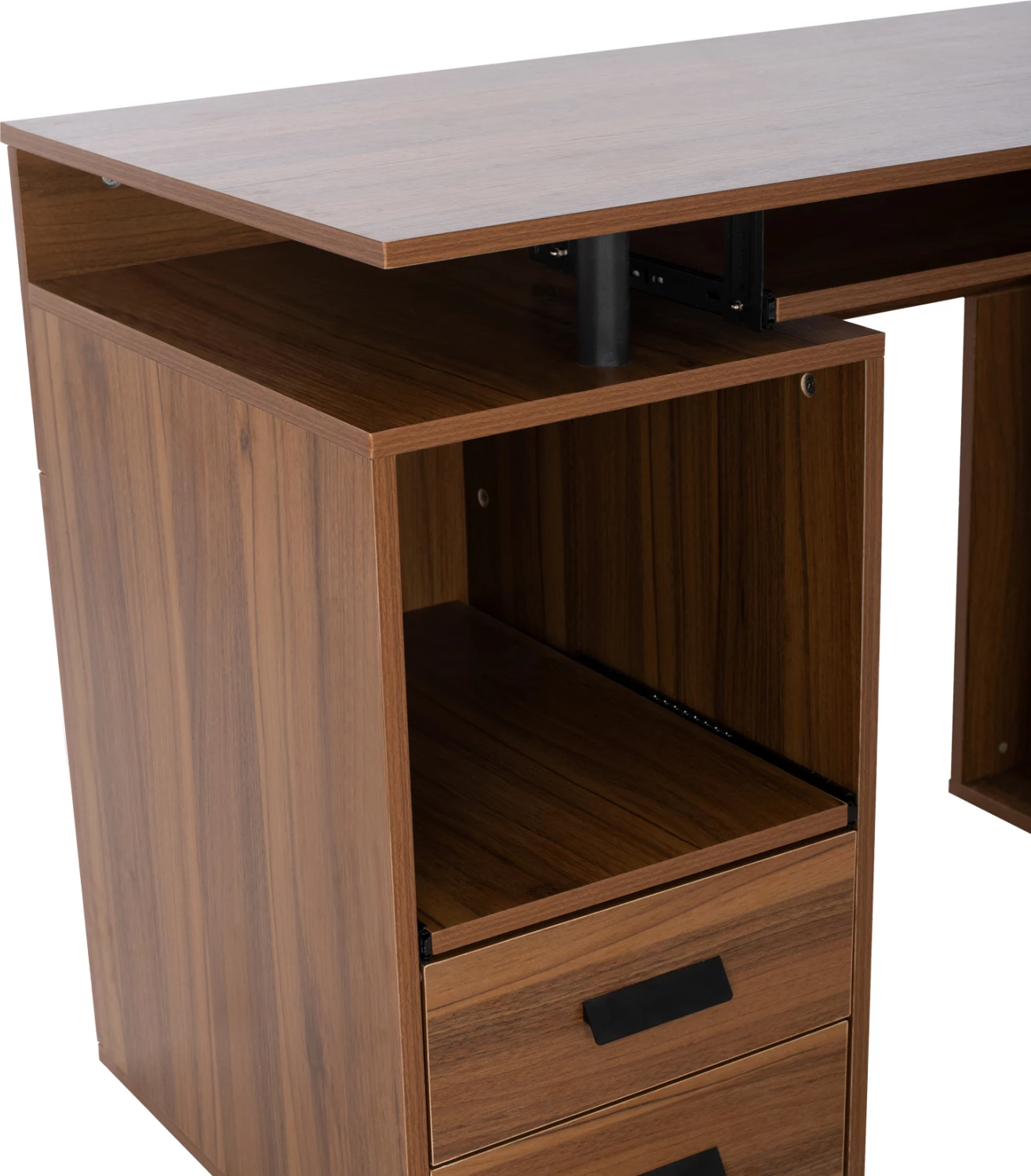 Pisarniška miza iz melamina STATUS FH2026.03 oreh 120Χ55Χ76 cm