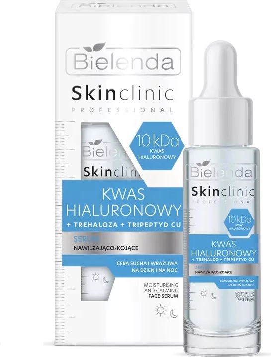 Hialuronski serum za obraz Bielenda Skin Clinic Professional, 30 ml