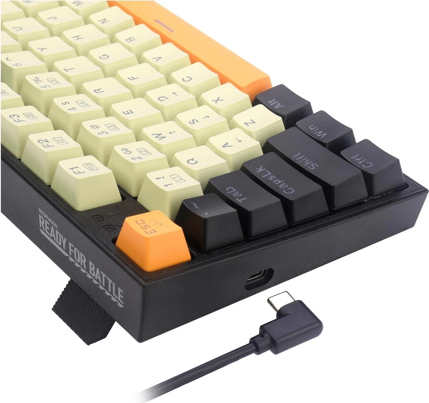 Mehanska tipkovnica, Redragon K636CLO-RGB, RGB, črna