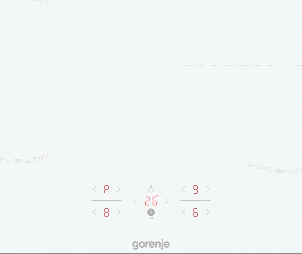 Plošča za indukcijo Gorenje GI6401WSC, 4 kuhališča, bela