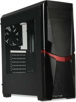 Midi Tower računalniška ohišje iBOX ORCOS X14, ATX/ITX/Micro ATX, črno
