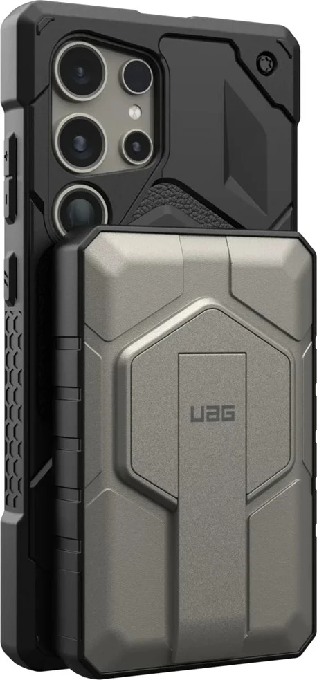 Power bank 10000 mAh brezžični, Titanium, Urban Armor Gear 9B4411114036