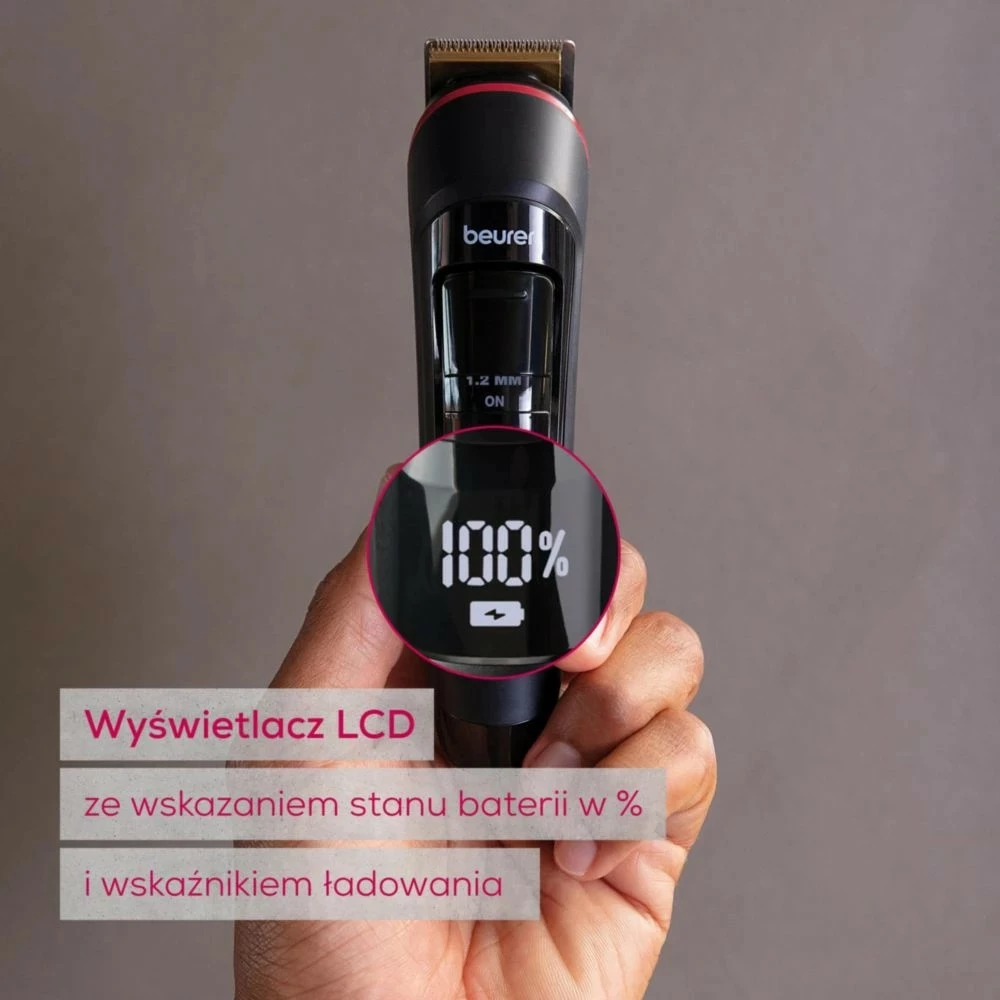 Pripomoček za britje brade Beurer MN4X, črn