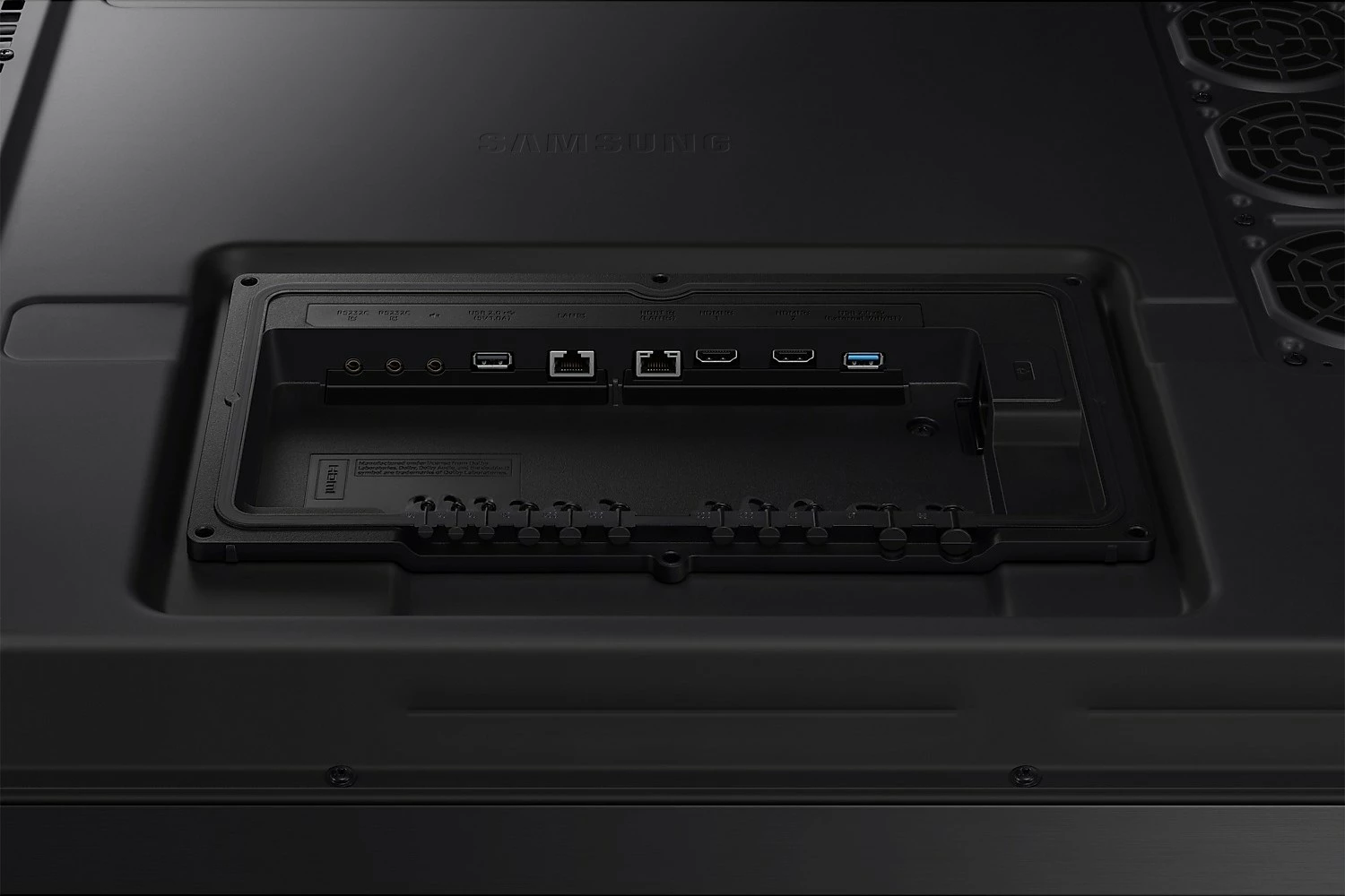 Zunanji zaslon 55" Samsung OH55DX, Full HD, Wi‑Fi, Tizen, črn