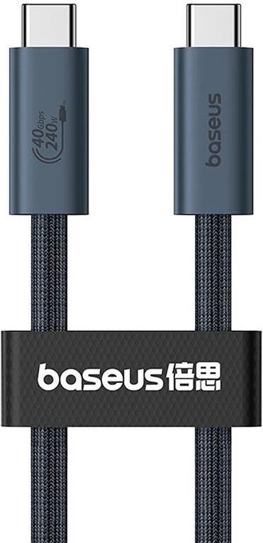 Hitro polnjenje USB-C na USB-C Baseus Flash 2, 1 m, 240 W, črn