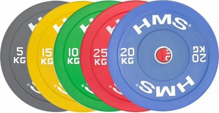 Olimpijska utež za trening HMS, siva