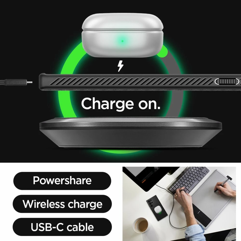 Ovitek Spigen Liquid Air za Samsung Galaxy S23 Ultra, mat črn