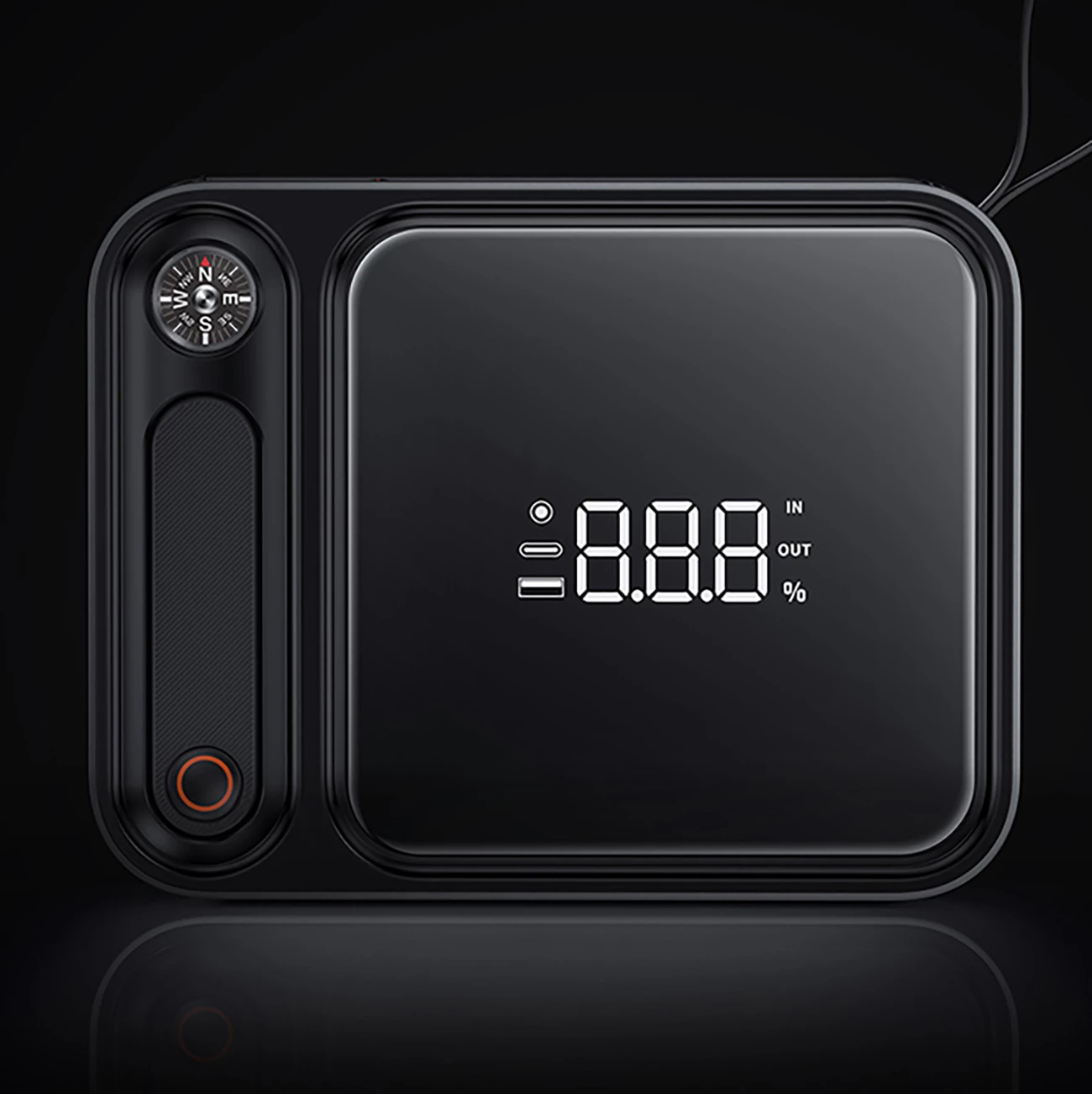 Zasilni start-stop z visoko kapaciteto Baseus Super Energy Ultra BS-CH005, 26800 mAh, 3000A, črn