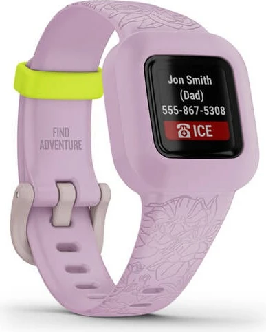 Pametna ura za otroke Garmin vívofit jr. 3, roza