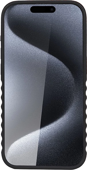 Ovitek iz umetnega usnja z MagSafe za iPhone 15 Pro, Audi, rdeč