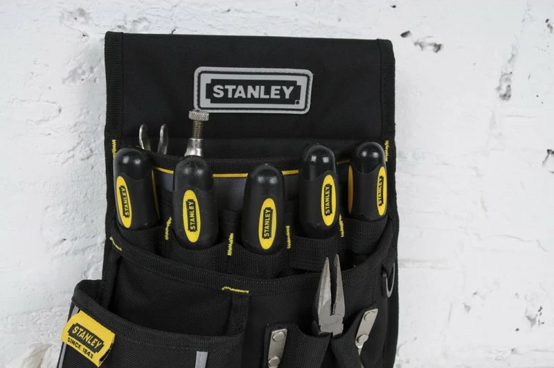 Tekstilni nosilec za orodje Stanley, 235x75x332 mm, črn