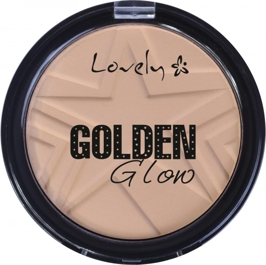 Puder za obraz Lovely Golden Glow Powder Light Face Powder 2, 15 g