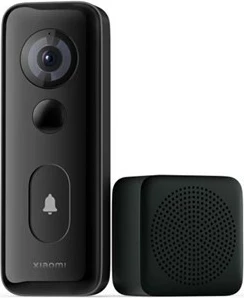 Pametna zvonček za vrata Xiaomi Smart Doorbell 3S, črn