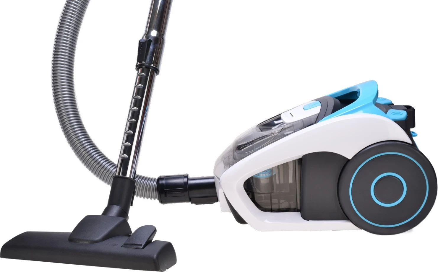 Sesalnik brez vrečke, belo-modri Blaupunkt VCC301