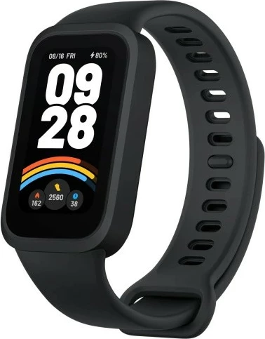 Pameten zaslon z velikim zaslonom 1,47" Xiaomi Smart Band 9 Active, črn