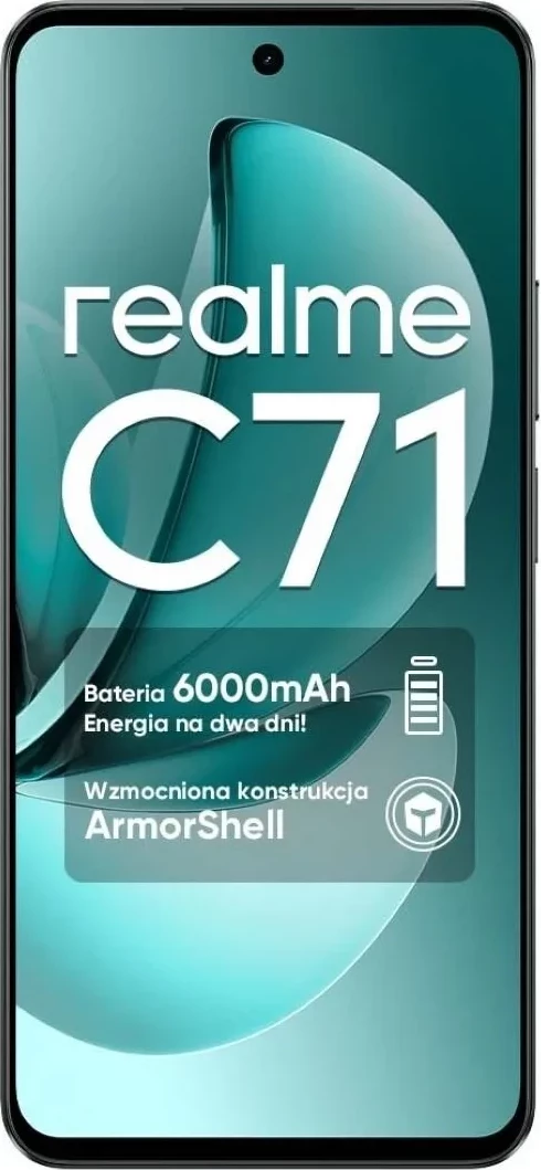 Pametni telefon Realme C71 8/256GB zelen