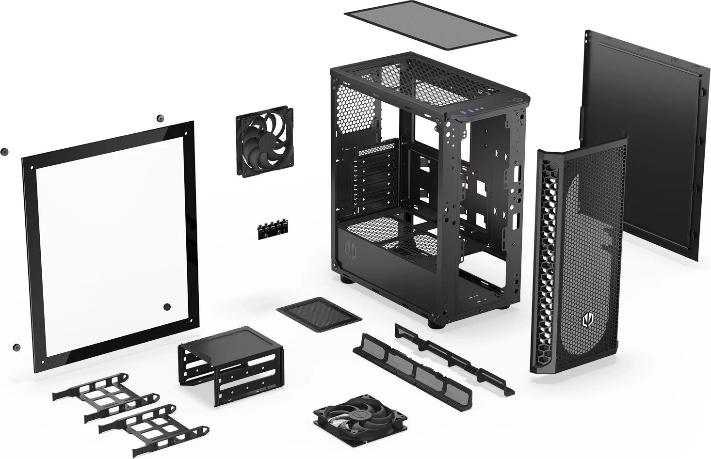 Ohišje Signum 300 Core Endorfy, črno