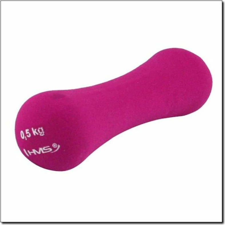 Utež z neopren prevleko 0,5 kg Yakimasport za trening