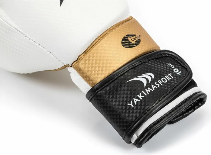 Boksarske rokavice LION Yakimasport, bele, unisex