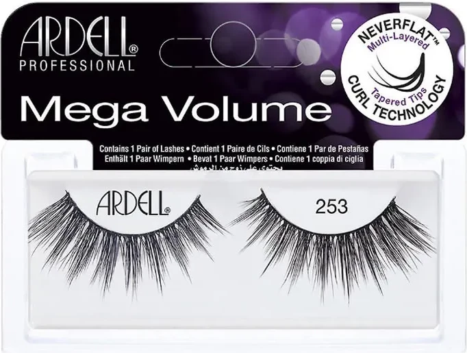 Umetne trepalnice Mega Volume 253, Ardell, 1 par