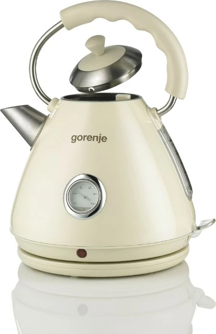 Električni čajnik 1,7 L, 2200 W, bež Gorenje K17CLI