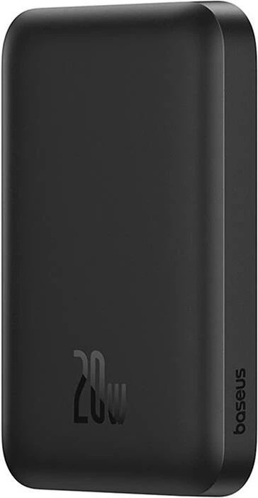 Mini magnetni powerbank 6000 mAh 20W Baseus, črn