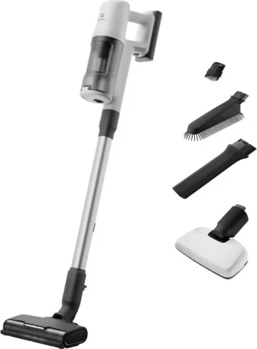 Vertikalni brezžični sesalnik Electrolux EP61HB21UV, 0,6 L, bel