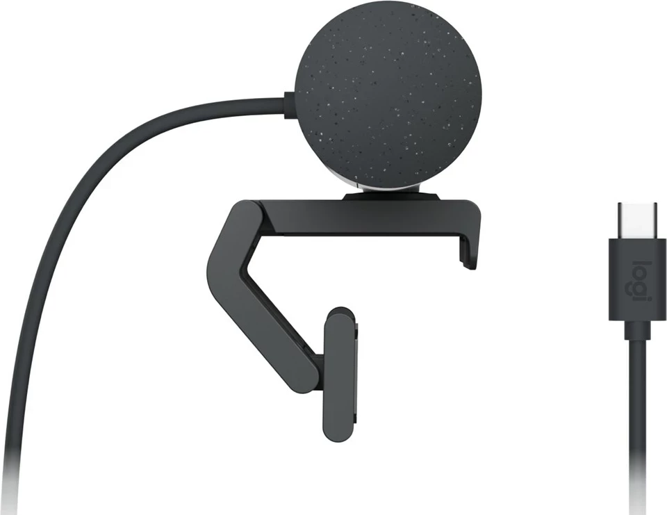 Webkamera Logitech Brio 505, 4 MP, Full HD, USB Type C, črna