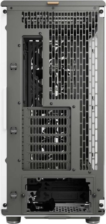 Računalniško ohišje North XL RC Chalk White TG Clear, Fractal Design, ATX/E-ATX, kaljeno steklo, belo